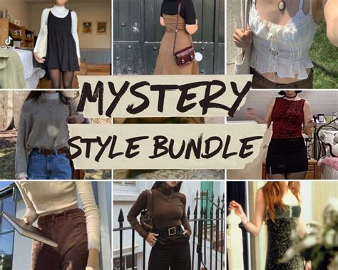 Mystery Style Box Thrifted Style Box Thrift Bundle Clothing Aesthetic