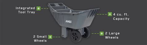 Ames Easy Roller Lawn Cart Replacement Wheels Flash Sales | www.aikicai.org