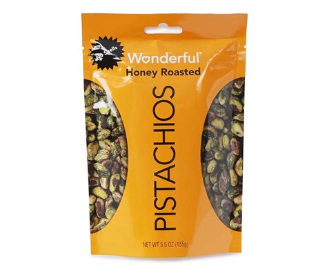 Wonderful Honey Roasted No Shell Pistachios, 5.5 Oz. | Big Lots