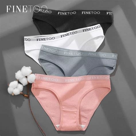 Finetoo Ensemble De Sous V Tements En Coton Pour Femmes Culottes Sexy