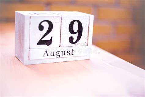 29th Of August August 29 Birthday International Day National