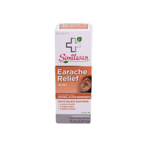 Similasan Earache Relief Ear Drops 10 mL — QARSTORES