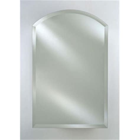 15 Best Ideas Crown Arch Frameless Beveled Wall Mirrors