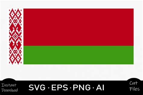 BELARUS Country Flag SVG, EPS, AI, PNG Sublimation - Crella