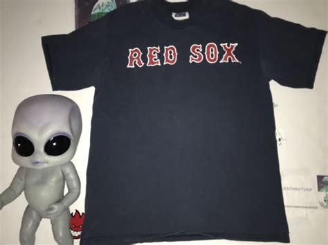 Vintage 2001 Trot Nixon Bos Red Sox T Shirt Jersey Vintage T Shirt Grailed