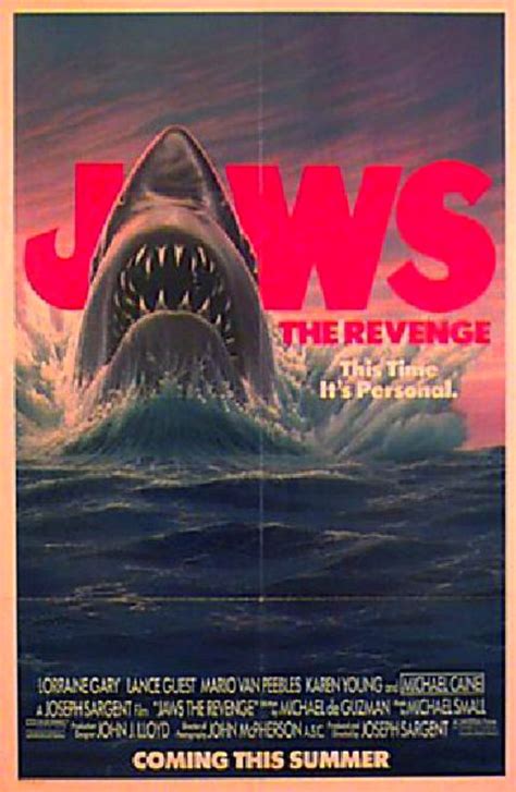 Jaws: The Revenge 1987 U.S. One Sheet Poster - Posteritati Movie Poster ...