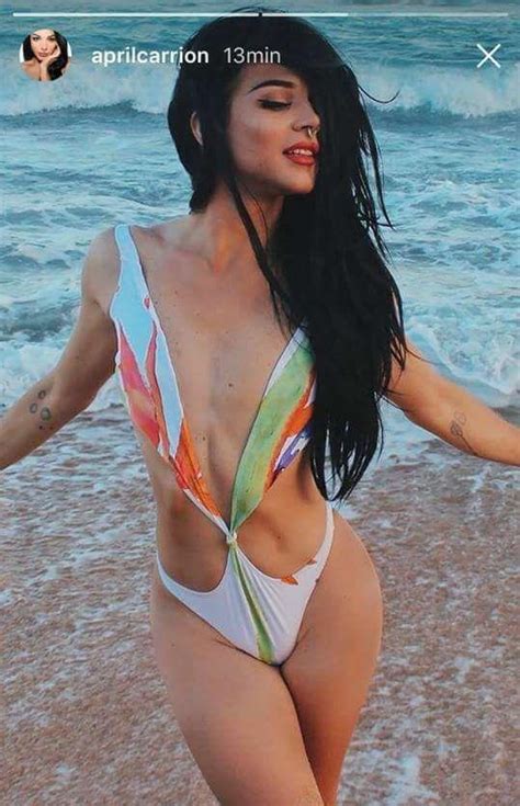 Hot Sexy April Carrion Bikini Pics