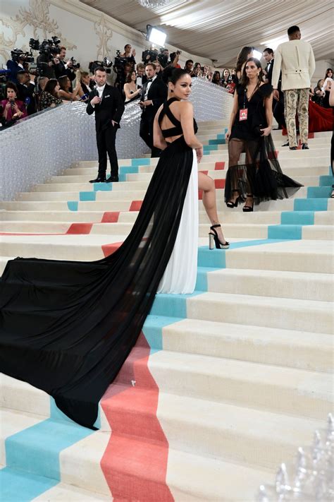 Vanessa Hudgens Met Gala Sexy Legs Cleavage Hot Celebs Home