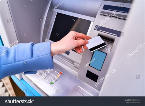 how to insert a debit card in atm