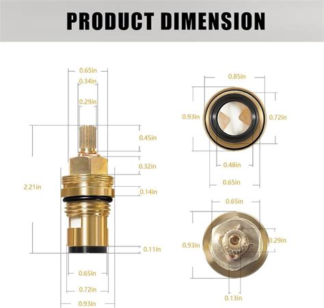 Hot Cartridge For Grohe Ceramic Cartridge Turn Anti
