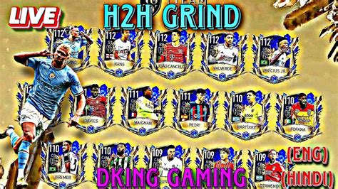 H2H GRIND FIFA CHAMPION FIFA MOBILE LIVE TEAM REVIEWS ENG