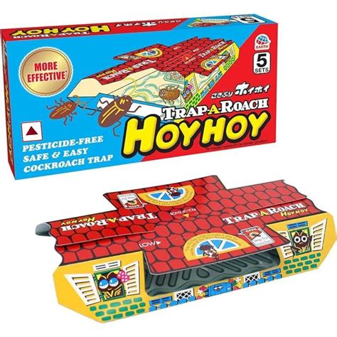 HOYHOY Cockroach Trap 5 Traps Japan S No 1 Roach Trap Pesticide Free