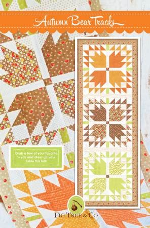 Autumn Bear Tracks Quilt Pattern – Quilting Books Patterns and Notions