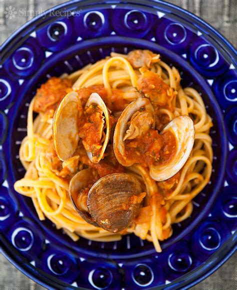 Linguine Avec Sauce Aux Palourdes