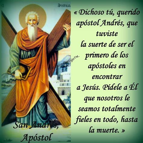 Santo De Hoy De Noviembre San Andres Apostol Apostoles