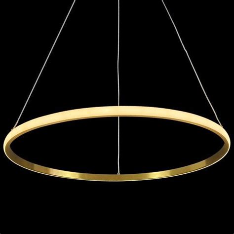 Delessi Marcello Led 1 Ring Aluminium Large Pendant Light Tri Colour Jd Lighting