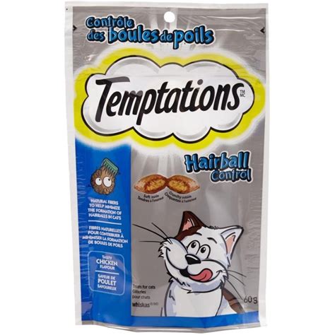 Friandises Pour Chat Temptations Contre Les Boules De Poils G