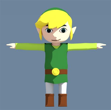 Toon Link Legend Of Zelda Wind Waker Vinyl Sticker By James Art Ville