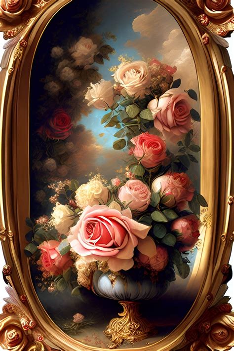 Flower Mural Flower Art Painting Flower Prints Art Gallery Wallpaper