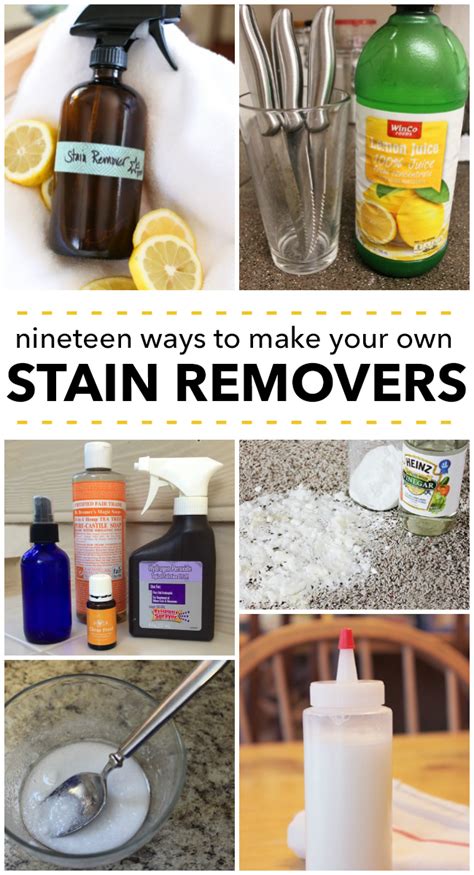 19 Incredible DIY Stain Removers Kids Activities Blog