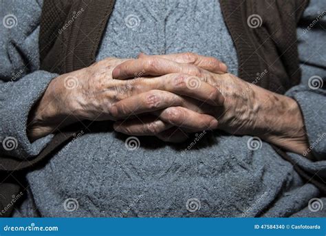 Grandma s hands stock photo. Image of retirement, knuckle - 47584340