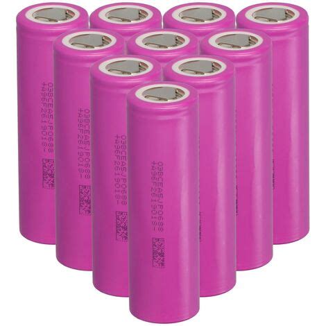 10x Lishen 21700 Akku 3 6V 4900mAh 9 6A LR2170SD