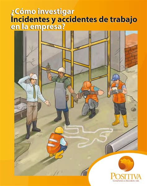 Cartilla Investigacion De Incidentes Y Accidentes De Trabajo Positiva