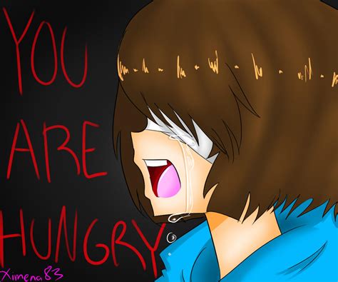 You Are Hungry Zombietale Frisk By Ximechan33 On Deviantart