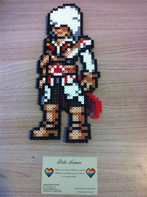 Pixel Art Perler Beads Assassin S Creed Ezio Auditore Amazon De