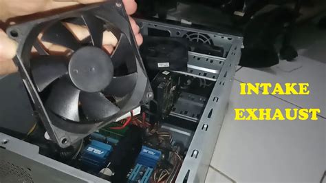 Posisi Intake And Exhaust Computer Fan Kipas Komputer Youtube