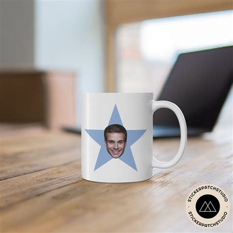 The Office Star Mug The Office Face Mug Custom Photo Mug Star Mug