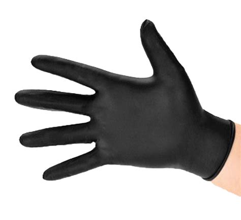 Proworks Black Nitrile Gloves 100 Pack Majestic Solutions Auto