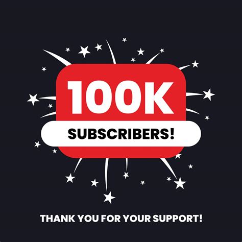 100 Thousand Subscribers Celebration Thank You Achievement 10946279