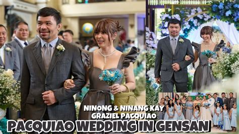 pacquiao wedding  gensan ninong manny ninang jinkee sa anak ni