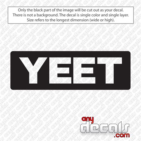 Yee Yee Logo Decal Sticker