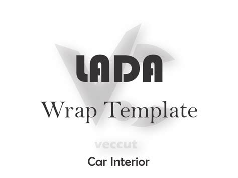 LADA Car Interior Template – Vec Cut