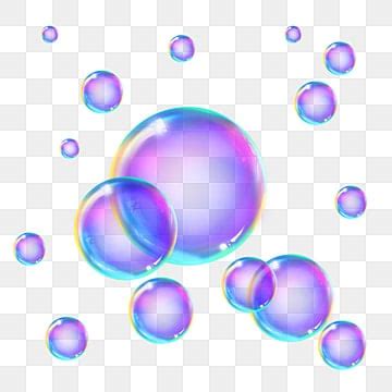 Transparent Bubble PNG Image, Transparent Colorful Bubbles, Transparent Bubble, Color, Bubble ...