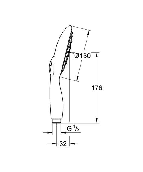 Power Soul 130 Hand shower 4 sprays GROHE 官方網站