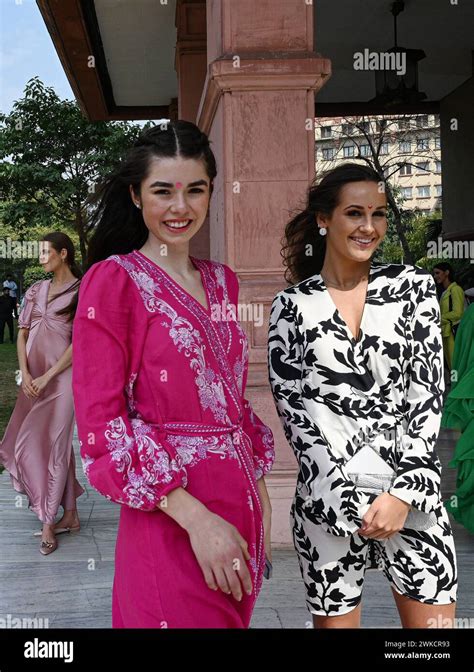 Miss World Contestants In New Delhi The St Miss World Participants