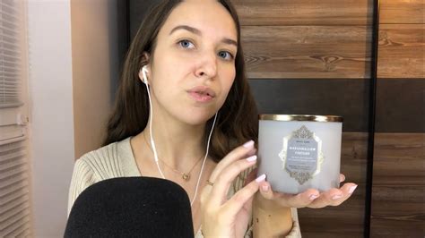 ASMR Bath Body Works Haul Candle Tapping Lid Sounds Whisper