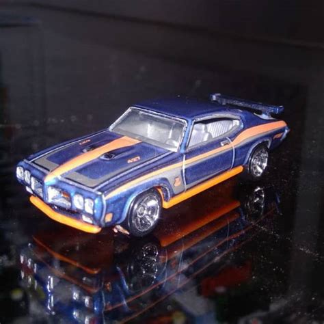 Jual Loose 70 Pontiac Gto Judge Blue Biru Muscle Mania Rare Vintage Toretto Ff9 Hw Hot Wheels