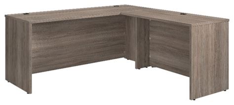 Sauder Affirm Engineered Wood X Desk W Return Bundle In Hudson