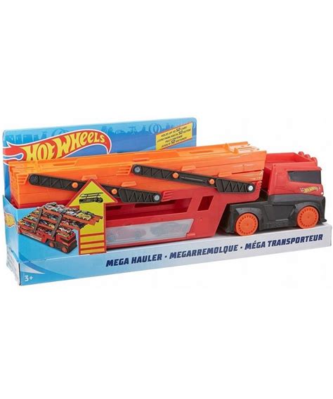 MATTEL HOT WHEELS MEGA TRANSPORTEUR JUSQU A PETITES VOITURES