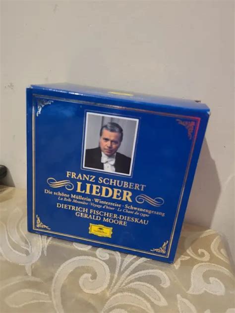 Franz Schubert Lieder Vol 1 3 21 Cd Collection Vintage Y33 Eur 334