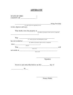 Fillable Online Affidavit Conversion To Motor Home Fax Email Print