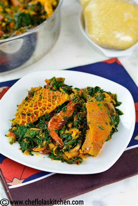 Spinach Stew Efo Riro Chef Lola S Kitchen Recipe African