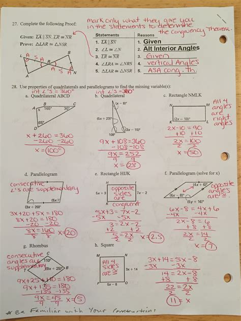 Unit Similarity Congruence And Proofs Dr Hirsch S Math Page