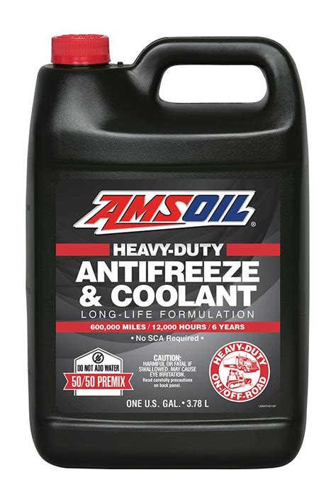 Amsoil Heavy Duty Antifreeze Coolant Pre Mixed With High