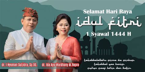 Sutjidra Dan Keluarga Mengucapkan Selamat Hari Raya Idul Fitri