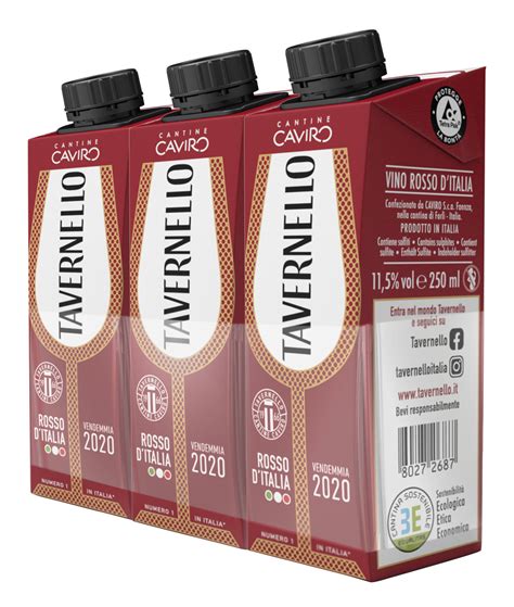 Tavernello Rosso (3x25cl) - Vinmonopolet